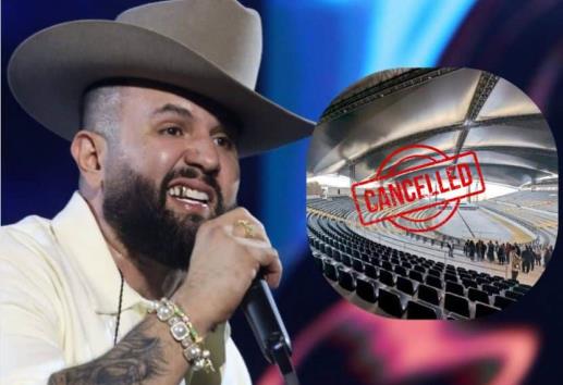 Cancelan concierto de Carín León por este motivo en Baja California