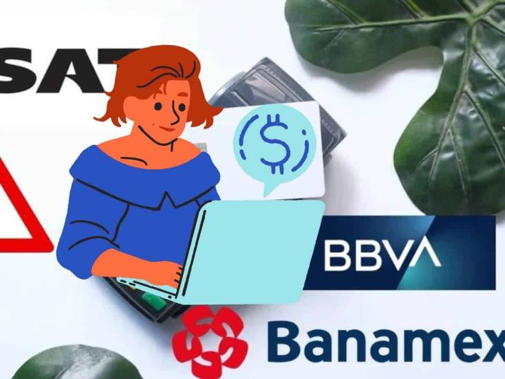 SAT congela cuentas en junio a estos clientes de BBVA y Banamex