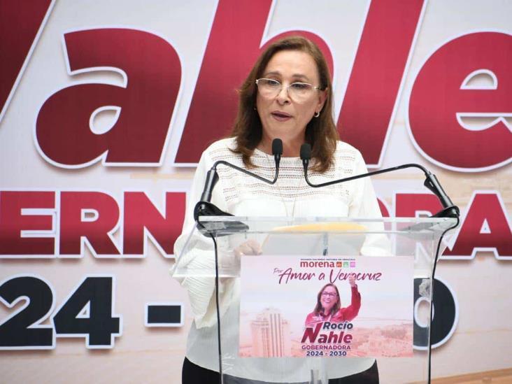 Rocío Nahle ofrece respeto a oposición en Veracruz; pide a Cuitláhuac agilizar entrega-recepción