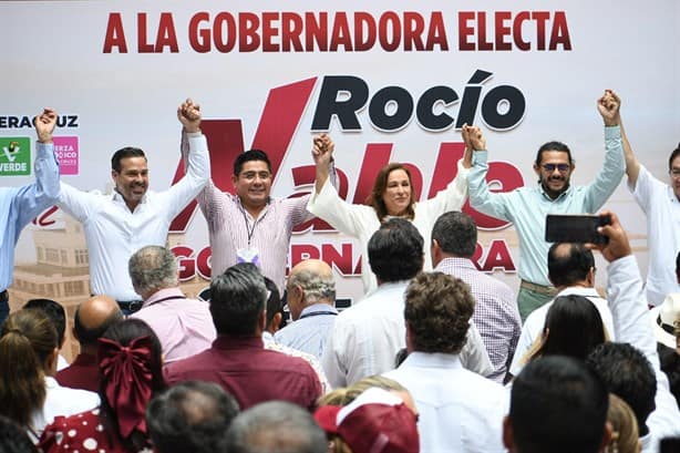 Rocío Nahle ofrece respeto a oposición en Veracruz; pide a Cuitláhuac agilizar entrega-recepción