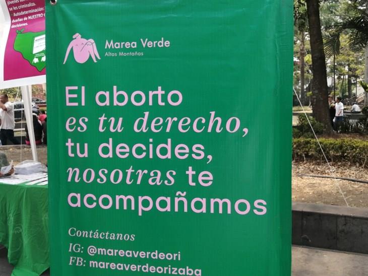 Colectivo realiza módulo sobre el aborto seguro en Orizaba