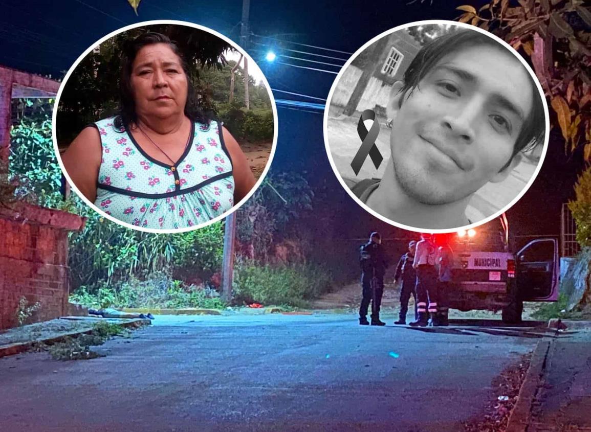 Fiscalía de Las Choapas pone trabas a madre para reclamar el cuerpo de su hijo asesinado | VIDEO