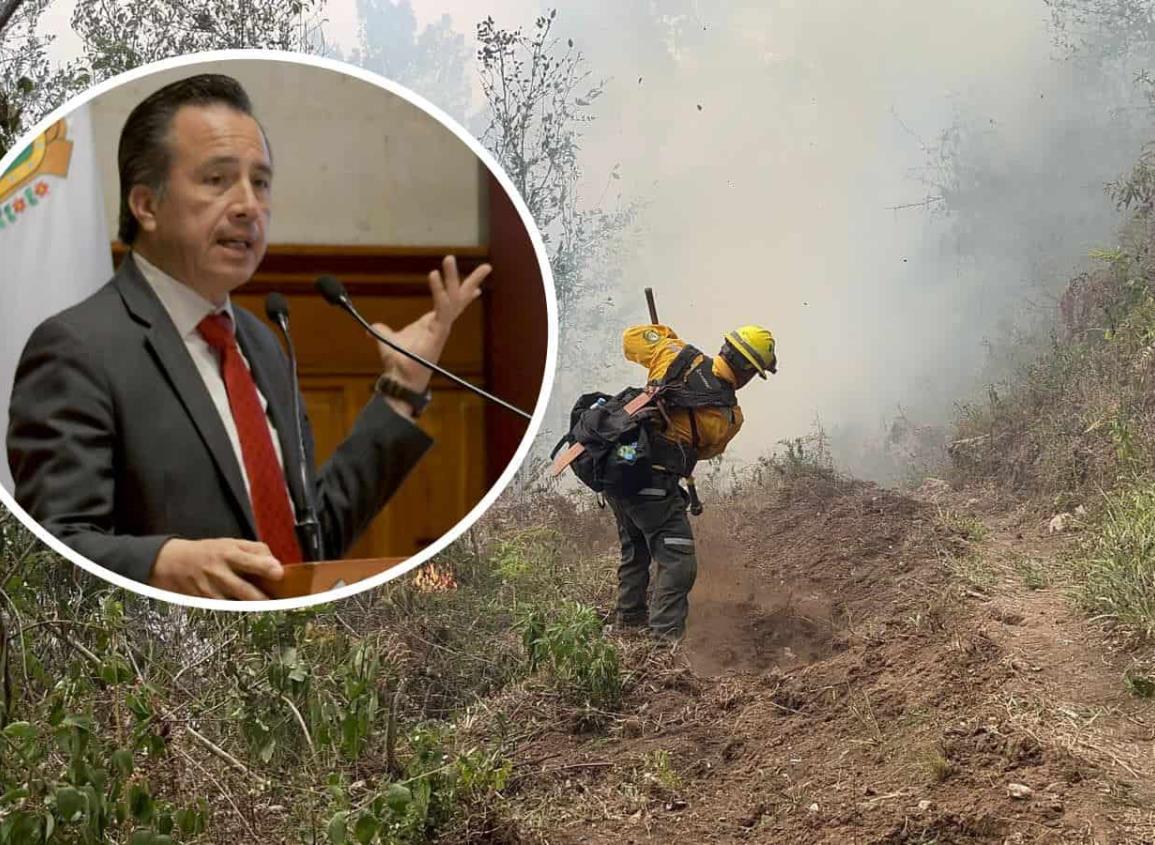 Así va el combate a incendios forestales en el sur; FGE investiga fuego provocado