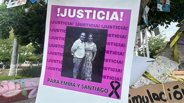 Exigen justicia para Emma y Santiago, matrimonio asesinado en Poza Rica