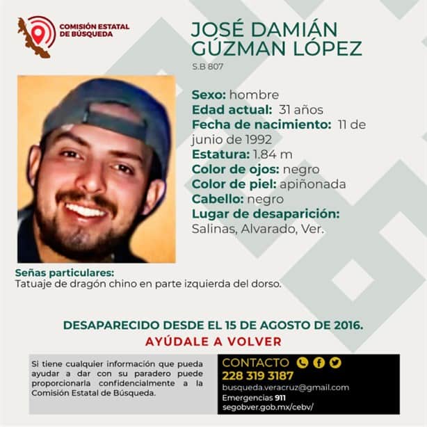 José Damián desapareció hace 8 años en Alvarado, su madre lo buscó hasta hallar su cuerpo sin vida | VIDEO