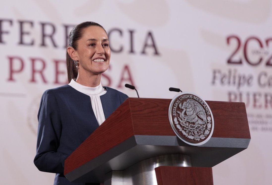Primera Conferencia de la Presidenta electa, Claudia Sheinbaum, en Palacio Nacional