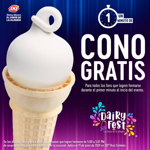 ¿Conos gratis en Dairy Queen en Veracruz? Así puedes conseguirlos