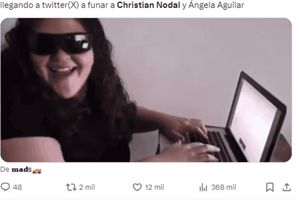 ¡Memes inundan redes! tras polémica relación de Angela Aguilar y Christian Nodal
