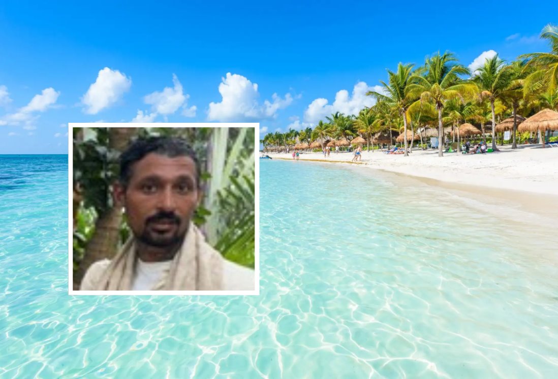 Desaparece hombre británico de 43 años en Playa del Carmen, México
