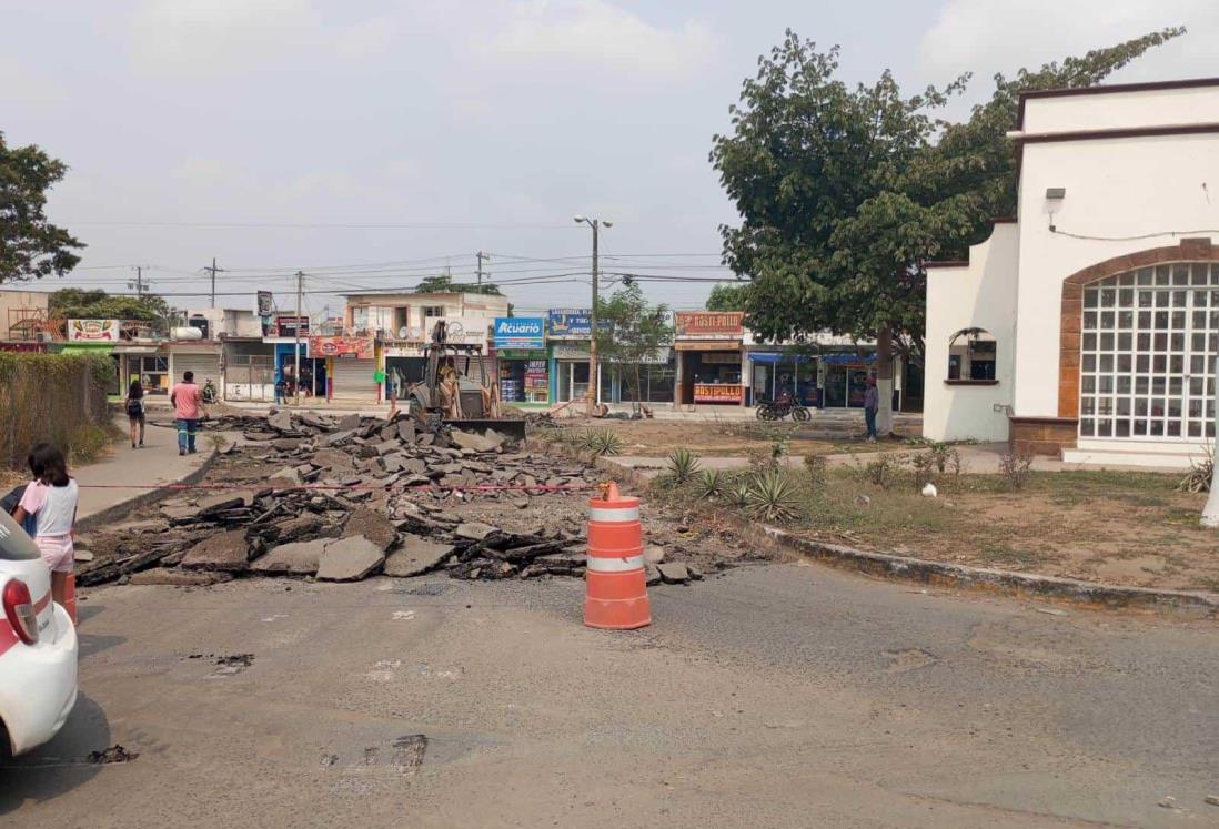 Esta avenida de Veracruz está cerrada a la circulación por 3 semanas; checa las vías alternas