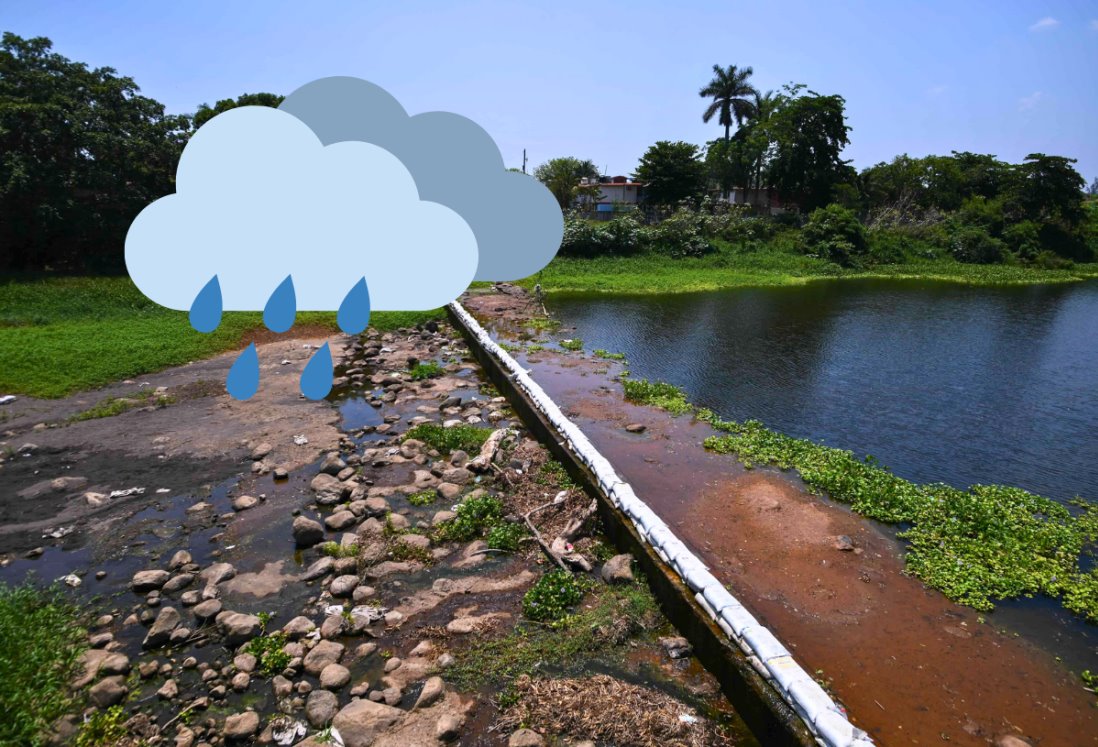 Lluvias en Veracruz mejoran niveles de ríos Tuxpan y Jamapa tras sequía prolongada