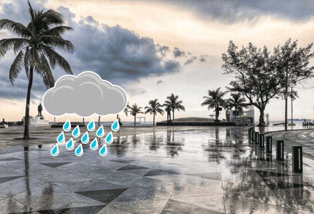 Pronostican lluvias para Veracruz y Boca del Río para este día de la semana