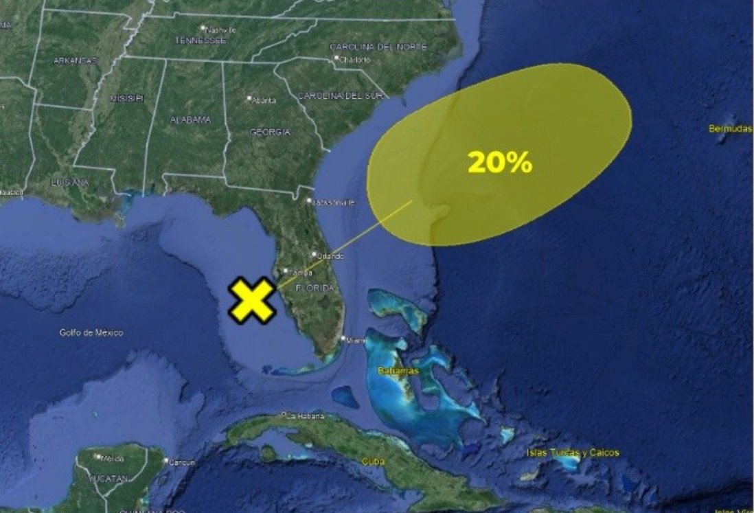 SMN alerta por nueva zona de baja presión que desarrollará un ciclón en el Golfo de México