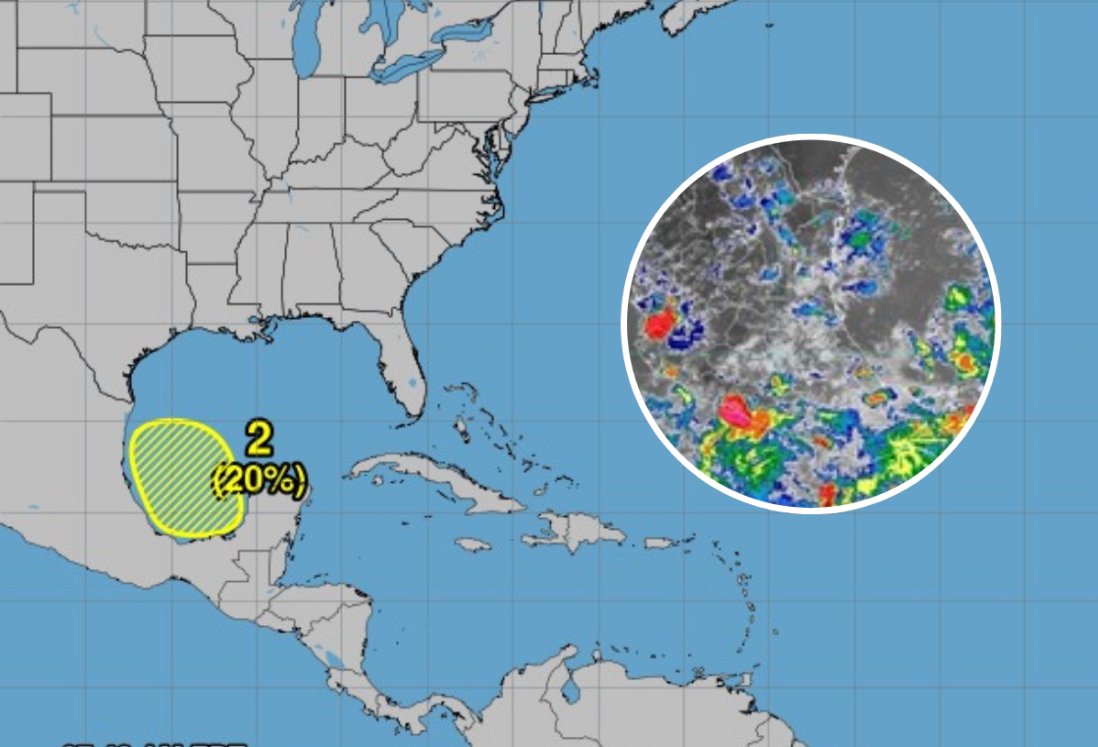 Área de baja presión podría formarse el fin de semana sobre el Golfo de México: Conagua