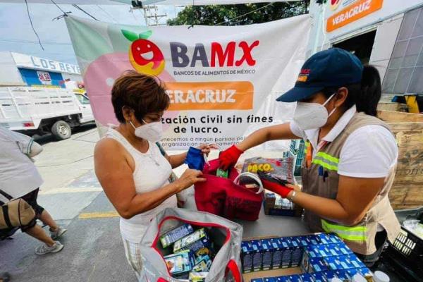 Banco de Alimentos atiende a más de 35 mil personas al mes en Veracruz