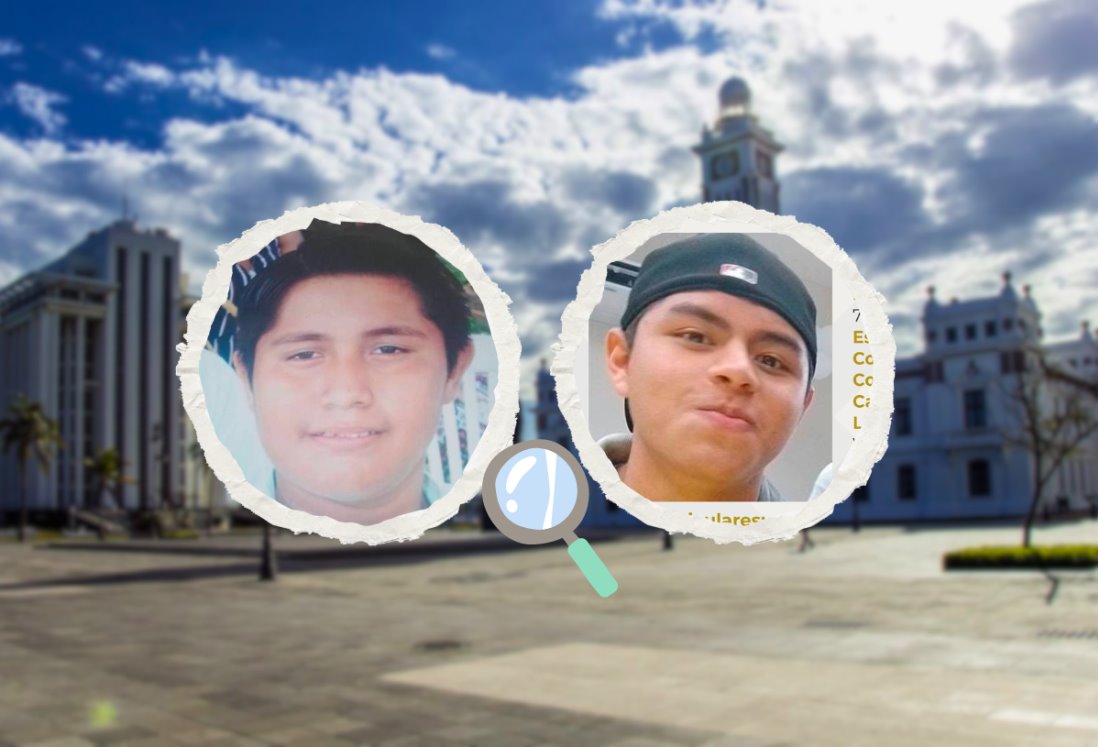 Buscan a dos menores de edad que desaparecieron en la ciudad de Veracruz