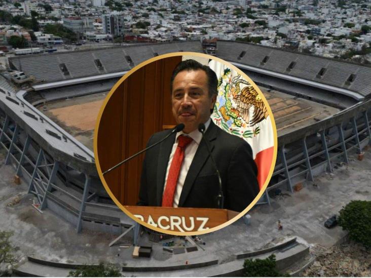 Gobernador de Veracruz asegura que llenó de cláusula el comodato del Luis Pirata Fuente