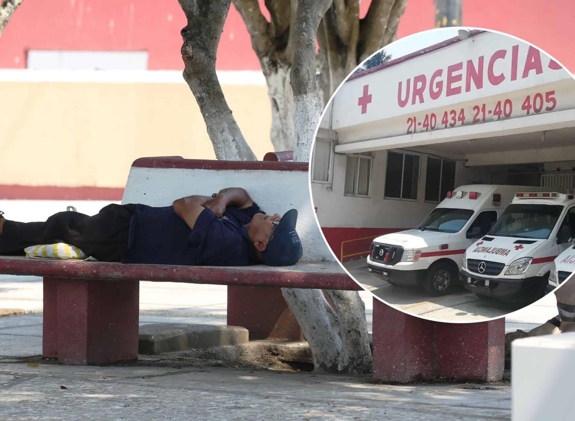 Sólo un deceso por golpe de calor reporta Cruz Roja Coatzacoalcos en junio