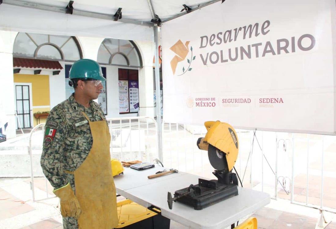 ¿Podrás recibir dinero en el canje de armas en Veracruz? Esto dice la Sedena