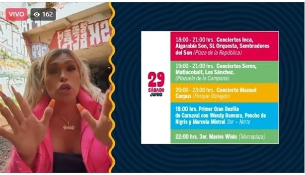 Confirman a Wendy Guevara y Poncho de Nigris para Carnaval de Veracruz 2024