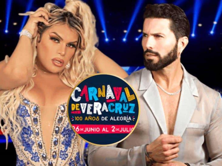 Wendy Guevara y Poncho de Nigris encabezarán desfile de Carnaval Veracruz 2024