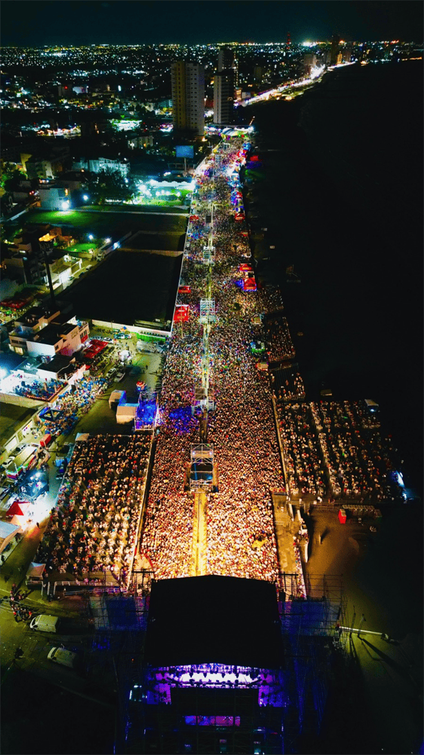 Salsa Fest 2024 abarrotó el bulevar Vicente Fox en Boca del Río