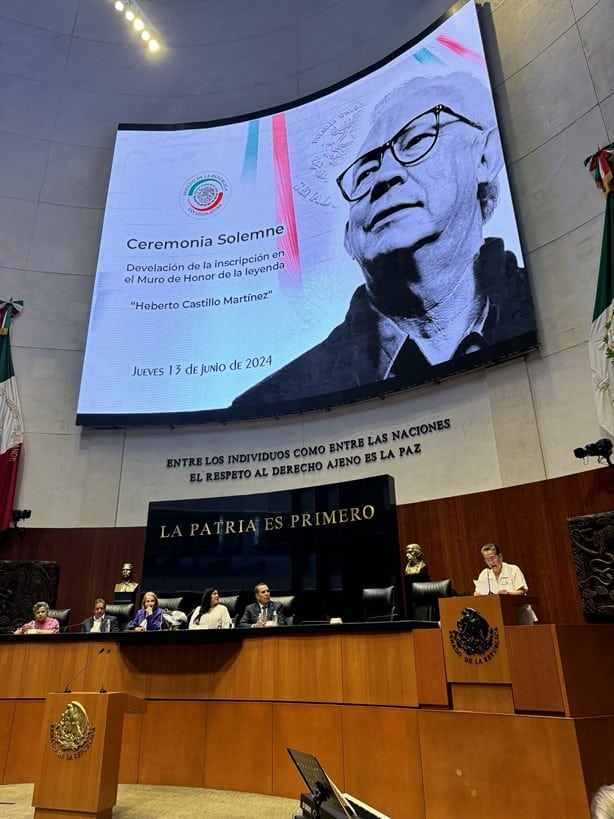 Senado honra al veracruzano Heberto Castillo, ícono de la democracia y la izquierda