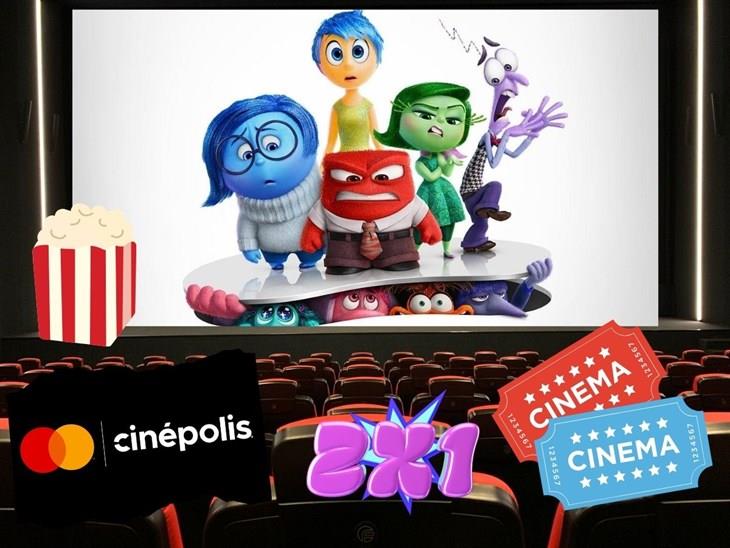 Este es el código para ver Intensamente 2 al 2x1 en Cinépolis