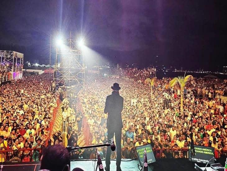 Rubén Blades agradece en redes al público del Salsa Fest Veracruz 2024