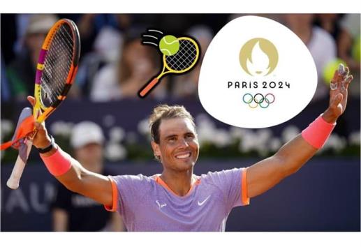 ¡Leyenda! Rafael Nadal dirá presente en los Juegos Olímpicos de 2024