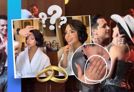 Christian Nodal y Ángela Aguilar se casaron en secreto en Italia: "Pepe estuvo ahí", Asegura Maxine Woodside
