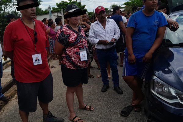 Casi linchan a presuntos encuestadores en Veracruz; los acusan de ´robachicos´
