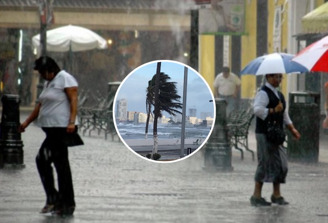 Pronostican lluvia y norte de 65 km/h en Veracruz - Boca del Río
