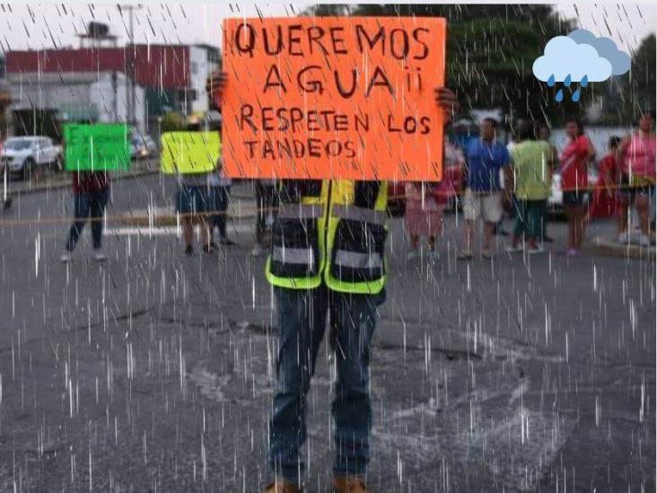 Xalapa espera que lluvias regularicen suministro de agua; niegan problema con almacenamiento