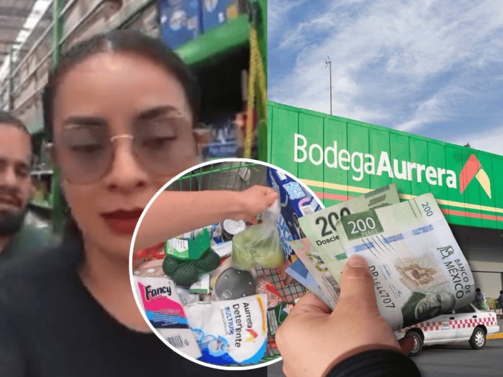 Bodega Aurrerá: Esta familia se hace VIRAL por hacer despensa con mil pesos ¿Qué compró?