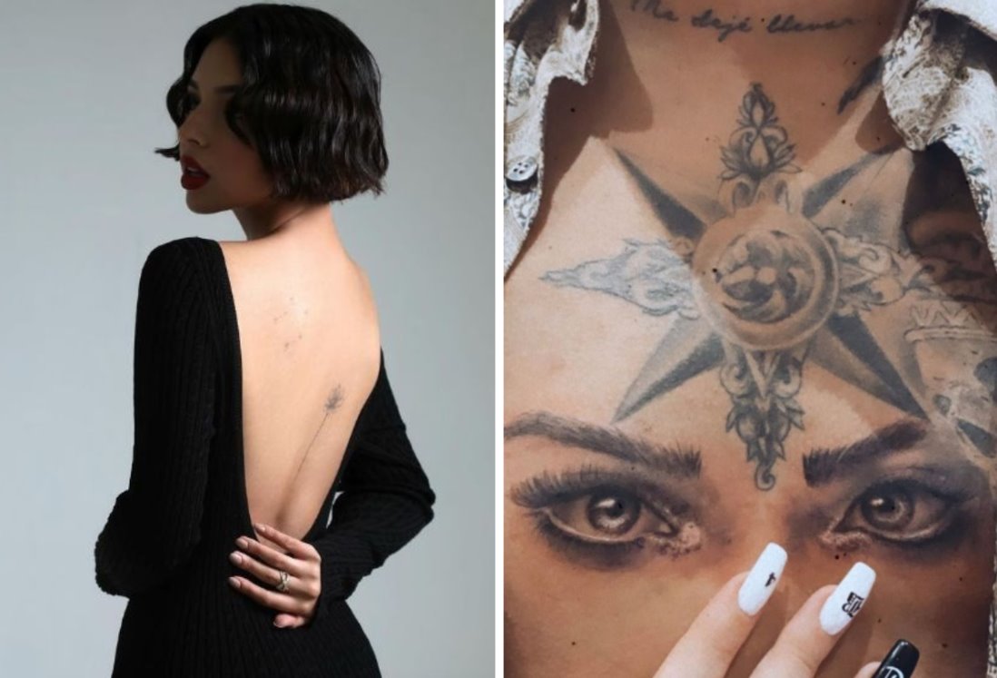 ¿Hubo infidelidad? Confirman que Ángela Aguilar se tatuó las iniciales de Christian Nodal