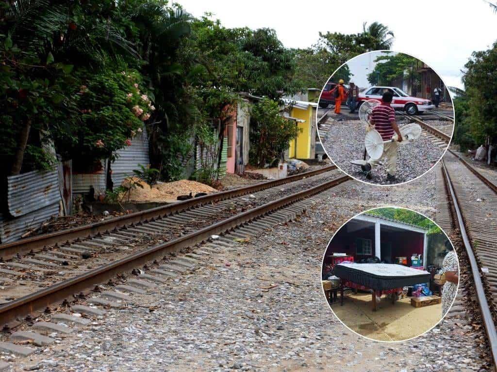 Tren Interoceánico: Familias en derecho de vía inician desalojo en Coatzacoalcos | VIDEO