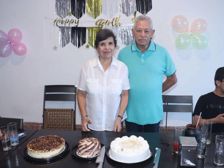 Ramón y Mary Aguiñaga de Estrada fueron festejados en su día