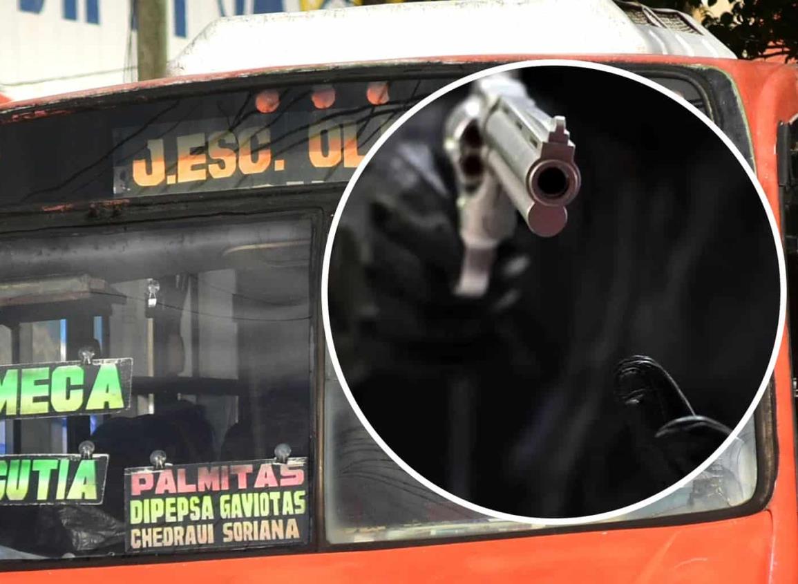 ¡Madrugan delincuentes! asaltan a mano armada a pasajeros de urbano en Coatzacoalcos