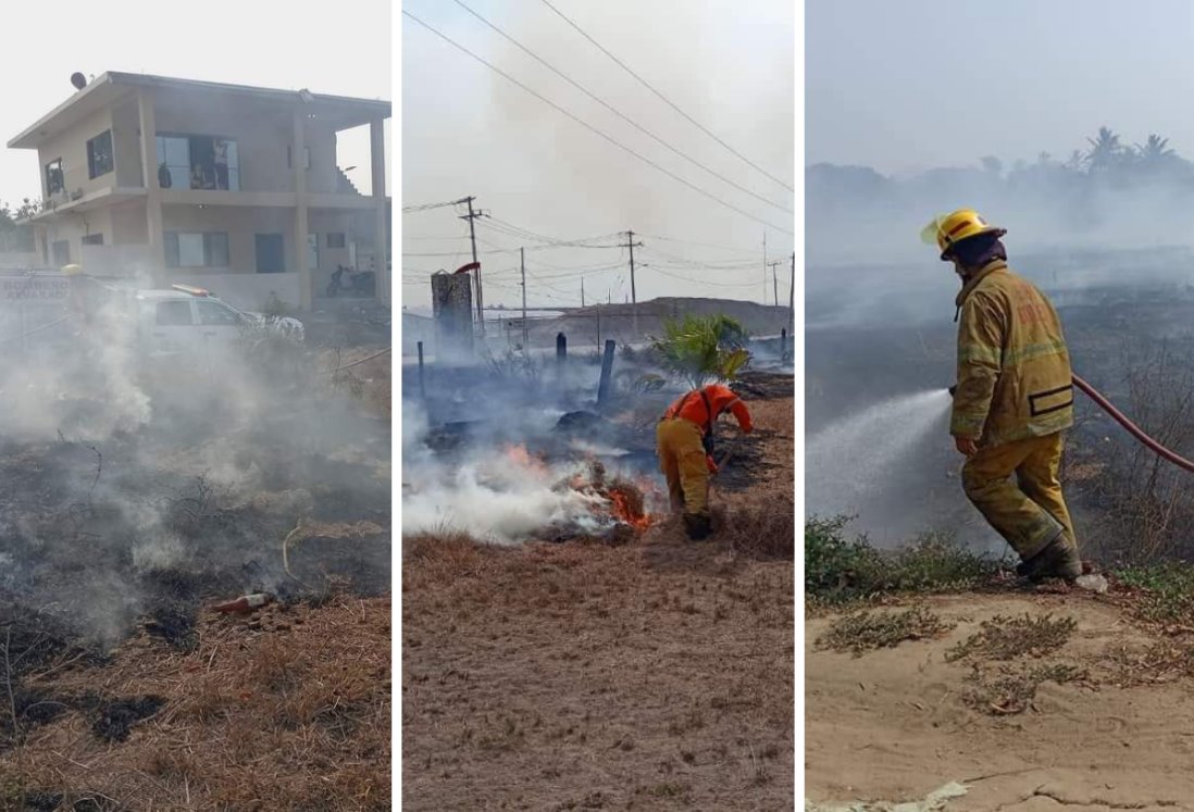 Bomberos combaten cinco incendios de pastizales en Alvarado en 24 horas