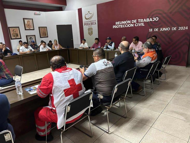 Poza Rica, en alerta por fuertes lluvias en las próximas horas