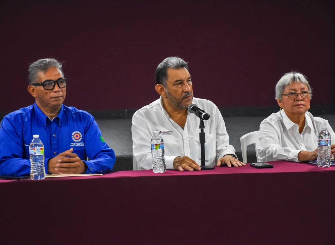 Instalan Consejo Municipal de Protección Civil en Coatzacoalcos por llegada de Ciclones Tropicales