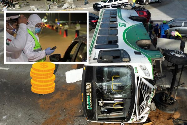¿Cuánto es la multa por conducir un automóvil o camión urbano en estado de ebriedad en Veracruz?