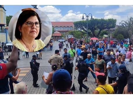 Alcaldesa de San Andrés Tuxtla hace un llamado a la civilidad