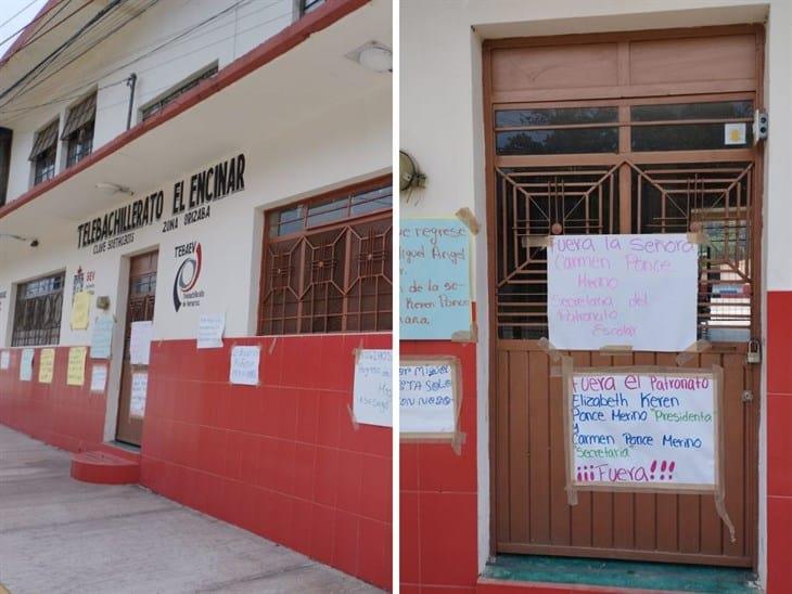 Telebachillerato El Encinar continúa tomado en Nogales; acusan a ex patronato por irregularidades