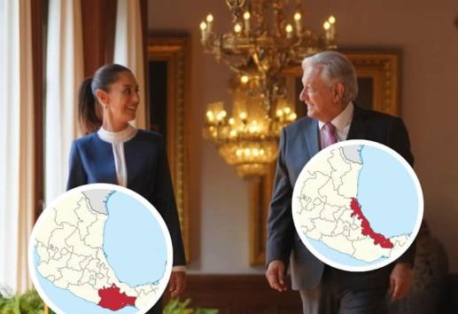 AMLO y Claudia Sheinbaum visitarán Veracruz y Oaxaca este fin de semana 