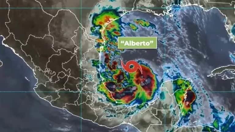 ¿Tormenta tropical Alberto podría convertirse en huracán categoría 1? Esto dice el SMN