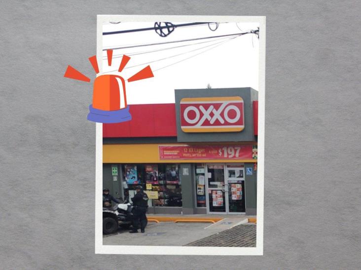 Asaltan Oxxo en Xalapa; esta vez en avenida Ruiz Cortines