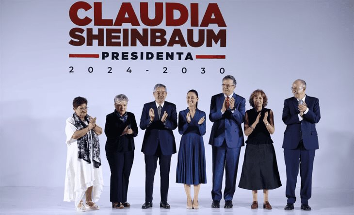 Claudia Sheinbaum anuncia parte de su gabinete; Marcelo Ebrard va a Economía