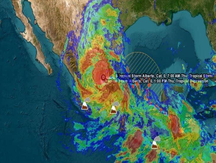 ¿Baja riesgo en Veracruz con cambio de alerta por tormenta tropical Alberto?